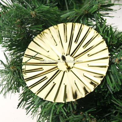 China Hand Made Christmas Tree Candle Holder 10cm Sun Flower Round Shape With Pin for sale