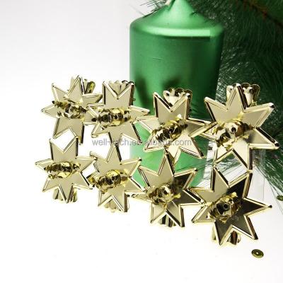 China Hand Made Metal Star Shape Candle Holder With Clip Metal Candle Holder for sale