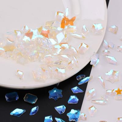 China Fashionable Fashion ab Diamond 3d Rhinestone Nail Art Decorations Crystal Accessories for sale