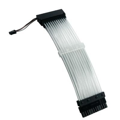 Chine L'électronique d'ordinateur du PC 24Pin RVB câblent 5V 3 Pin Synchronous Single Headlight 200mm à vendre