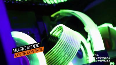 中国 8 Pin RGB PSUの延長ケーブルのキットGPUアドレス指定可能なARGBの延長はケーブル キットの場合のために編まれた注文の電源にスリーブを付けた 販売のため