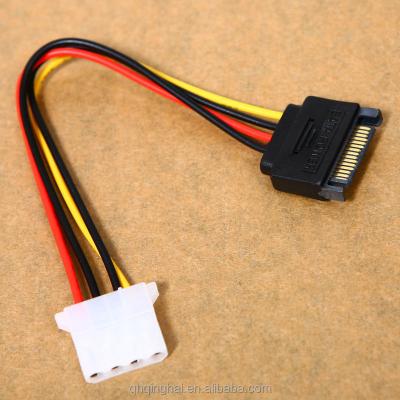 China Cable de transmisión masculino del perno CALIENTE del ST 15 al adaptador femenino de la impulsión de poder del perno de Molex IDE 4 en venta