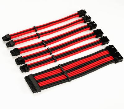 China Cable eléctrico del ordenador de la PC de la fuente de alimentación 24 ATX 4+4 EPS 6+2 PCI-E 6 PCI-E 18AWG en venta