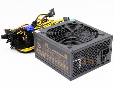 中国 ATX 1600wの電源80+の金はサポート8 GPUs GPU PSUを設計した電圧110Vを設計した 販売のため