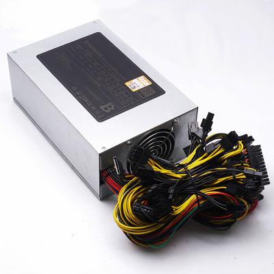 China Fuente de alimentación portátil del oro de 2000W 12V 90PLUS+ para la máquina de la fuente de alimentación del sistema de alimentación ininterrumpida de ATX (sube) en venta