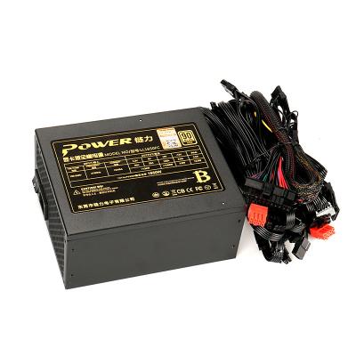 China Máquina Rig Coin Power Supply For GPU de la fuente de alimentación de ATX 1650w oro de 90 más en venta