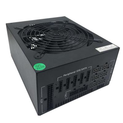 China El oro de Machine 80+ del minero de la ayuda 6 GPU de la fuente de alimentación de ATX diseñó la fuente de alimentación en venta