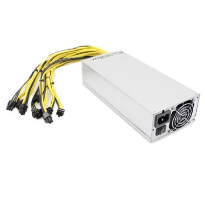 China Fuente de alimentación del servidor de 10*6 Pin High Power 2400w con dos fan doble de la bola de 8 centímetros en venta