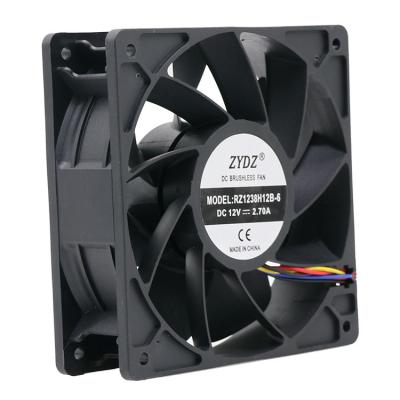 China velocidad sin cepillo 6500RPM 120*120*38m m de DC del ventilador de la PC 12v 12038 en venta