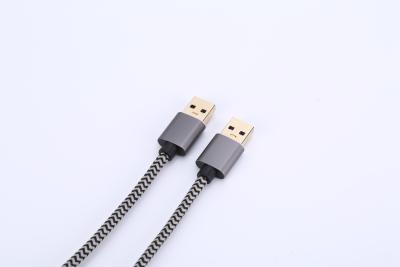 China Nylon Braid Power USB Extension Cable Magnetic Mobile Fast Charging Type A USB 3.0 Data Cable for sale