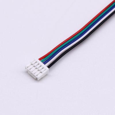 China Color 5 Pin Flexible Computer Wiring Harness del OEM para la hembra de las luces de tira del LED en venta