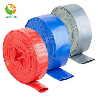 China Eco-friendly 2 inch pvc layflat hose high pressure water soft hose for agriculture irrigation system for sale