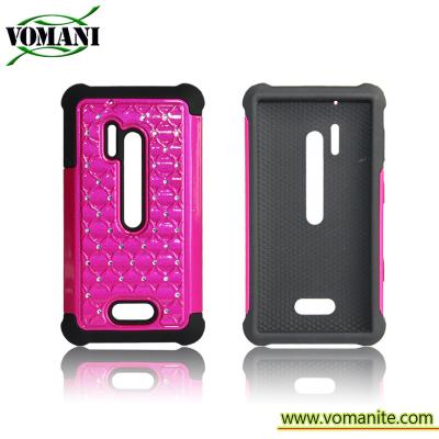 China Hard PC cover for Nokia 928,Set with diamonds  for sale