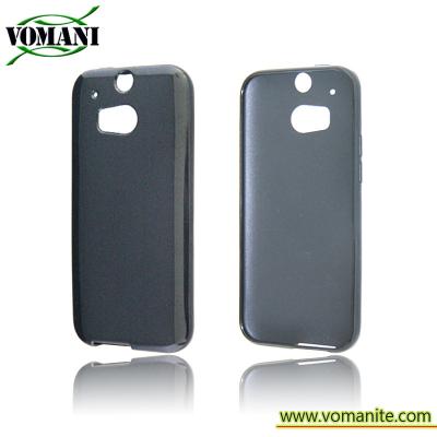 China TPU soft case for HTC M8, Back skin cover for sale