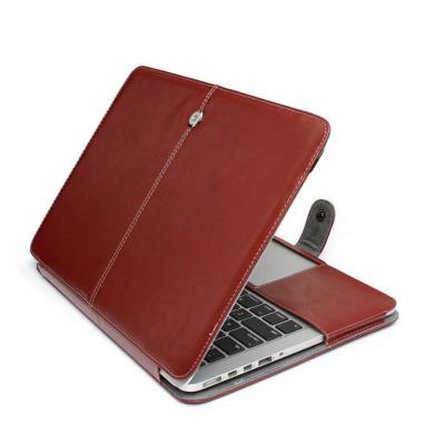 China Laptop case for macbook pro leather sleeve case for macbook air cover for sale