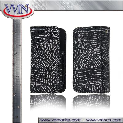 China Crocodile PU leather case for IQOS Box e Cigarette Carry Pouch Bag PU Leather Material for sale