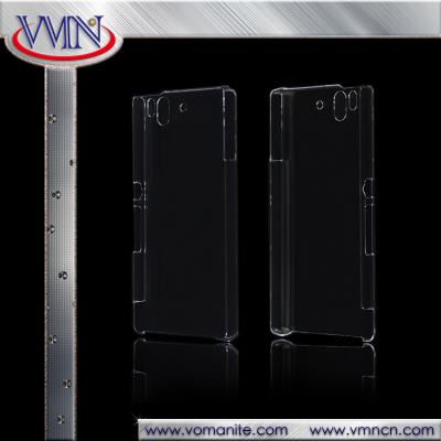 China Customized back blank PC case for Sony Xperia Z SO-02E for sale