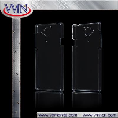 China Transparent clear PC Case for sharp AQUOS Xx 404SH shell cover for sharp 404sh for sale