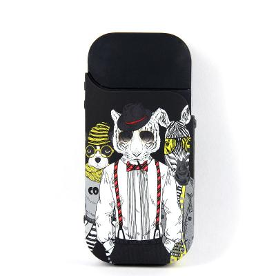 China IQOS Cool fancy Mr.Cat water decal printing sublimation case for IQOS water transfer case cover for sale