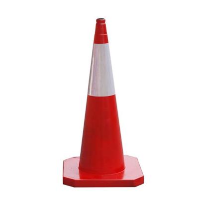 China Hot Selling Traffic Safety High Quality Product Multiples Anti-UV Durable Rubber Cone for sale