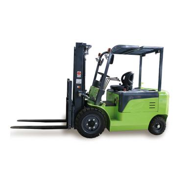 China Building Material Stores Long Life Time Battery 3 Stage Forklift 3 Ton Electric Forklift With 3 Mast for sale