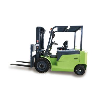 China Building Material Stores Closed Full Freestanding Forklift 2.5Ton 3 Ton Small Electric Forklift Mast 1 Buyer Cabin for sale