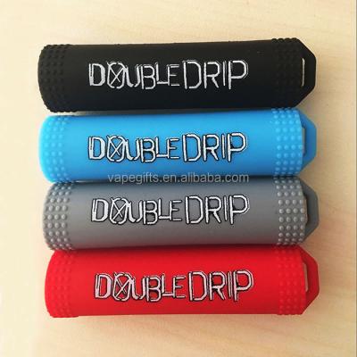 China Wholesale custom high temperature resistance printing logo 18650 battery holder battery protection cover silicone case for sale