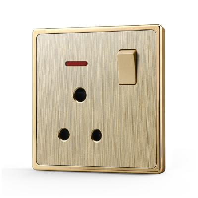 China High Quality Residential / General Purpose 15a Widely Used Electrical Wall Switches And Sockets With Neon for sale