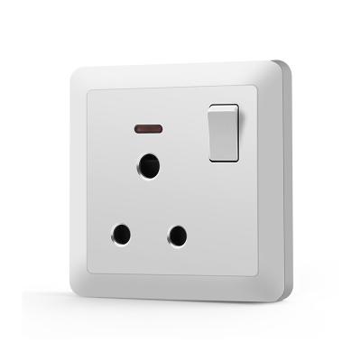 China Latest Hot Selling Residential / General Purpose 15a Wall Switches And Sockets Good Quality With Modern Neon for sale