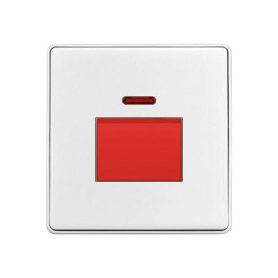 China Residential SOHO Button 45A PC Panel Material Electric Switch Wall Light for sale