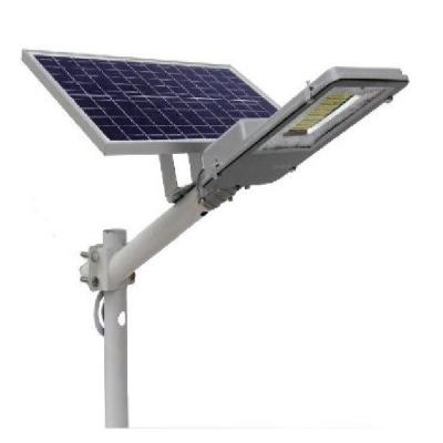 China Solar Garden Pole System Battery Powered Lamp 100w 300w 400w 200w Solar Powered Led Street Light for sale