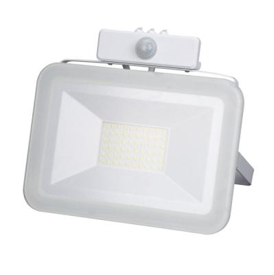 China Outdoor LANDSCAPE anti-glare high lumen IK>08 30w led pir floodlight for sale