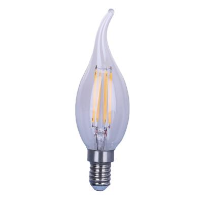 China desk e14 4w led filament candle light for sale