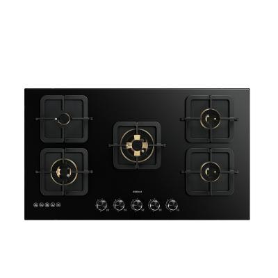 China Black Electric Gas Cooktops Squar 12.6kw Stainless Steel Produc Opertation 2021 Classic Hob Cooker Lp Portable Burner Good Quality Easy Gas Stove for sale