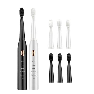 China ABS/Timer Ultrasonic Washable Electric Whitening Adult Brush Strip Toothbrush/Sonic Electric Toothbrush Rechargeable Toothbrushes Dupont Nylon Bristle for sale