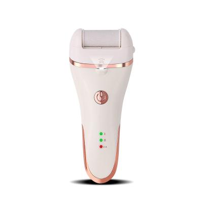 China Rechargeable ABS foot electric callus foot folder, with 3 waterproof grinding heads for sale