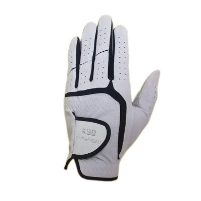 China Factory direct sale custom made golf gloves custom made PU leather or logo material for sale