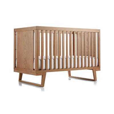 China Cheap portable solid wood baby crib musical mobile for latest cribs with factory price for sale