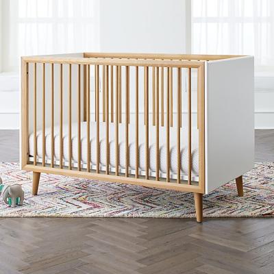 China Factory hot sale baby solid wood wooden crib with cabinets travel hutches Vietnam lowest price for sale