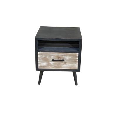 China 2020 New Design Simple And Stylish Wooden Storage Nightstand for sale