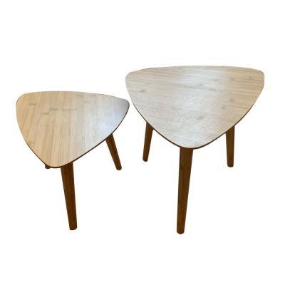 China Coffee Table New Design Bamboo Coffee Table Set for sale