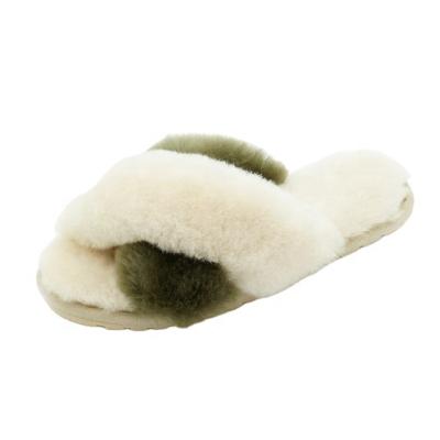 China CUSHIONING Fantastic Winter House Slippers Cute Custom Cheap High Quality Fluffy Slippers Indoor Home Slippers for sale