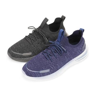 China CUSHIONING high quality men lace up sneakers knit brand leisure men sports breathable comfortable casual shoes for men low price 2021 for sale