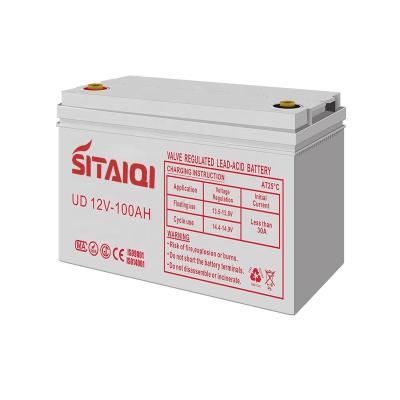 China Electric Power Systems High Performance Long Life 12V Solar Power Battery UPS/EPS Battery for sale