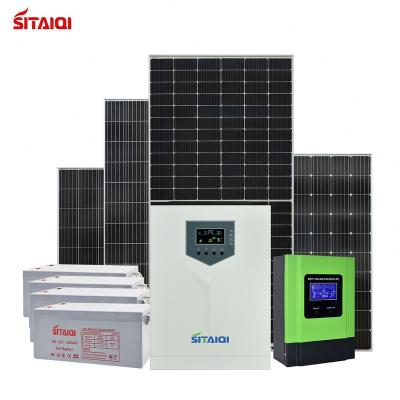 China Home Home Solar System 5kw Off Grid Solar System Kit 6kw Complete Solar System Hybrid Panel for sale