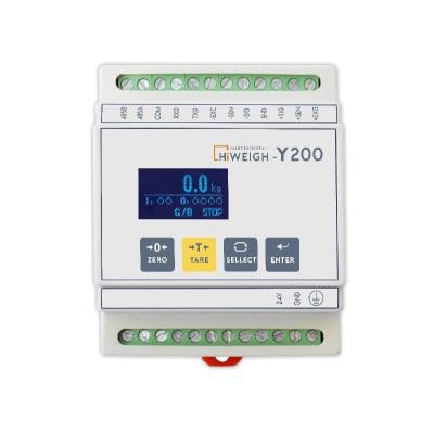 China Y200 RS232 RS485 precise modbus weight load cell industrial transmitter Y200 for sale