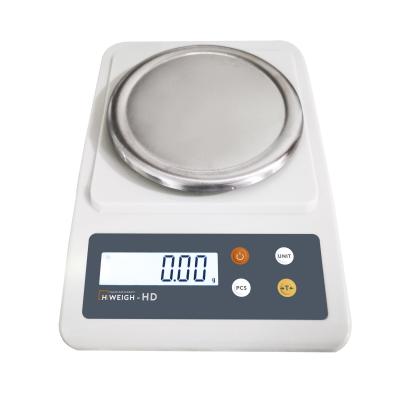 China HD 0.1g 6kg Electronic Table Weight Scale With Stainless Steel Pan 140x135mm for sale