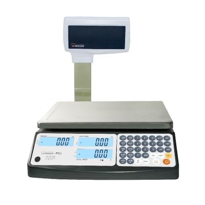 China 30kg 60lb Supermarket Digital Electronic Retail Price Bascula Weight Calculation Scale 315x250mm for sale