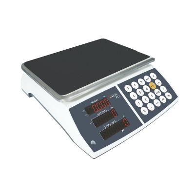 China 30kg 40kg Digital Electronic Price Computing Calculation Scale 330x240mm for sale