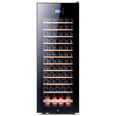 China Constant Temperature Manufacturers Wine Refrigerators Stainless Steel Electric Glass Door Wine Cooler for sale